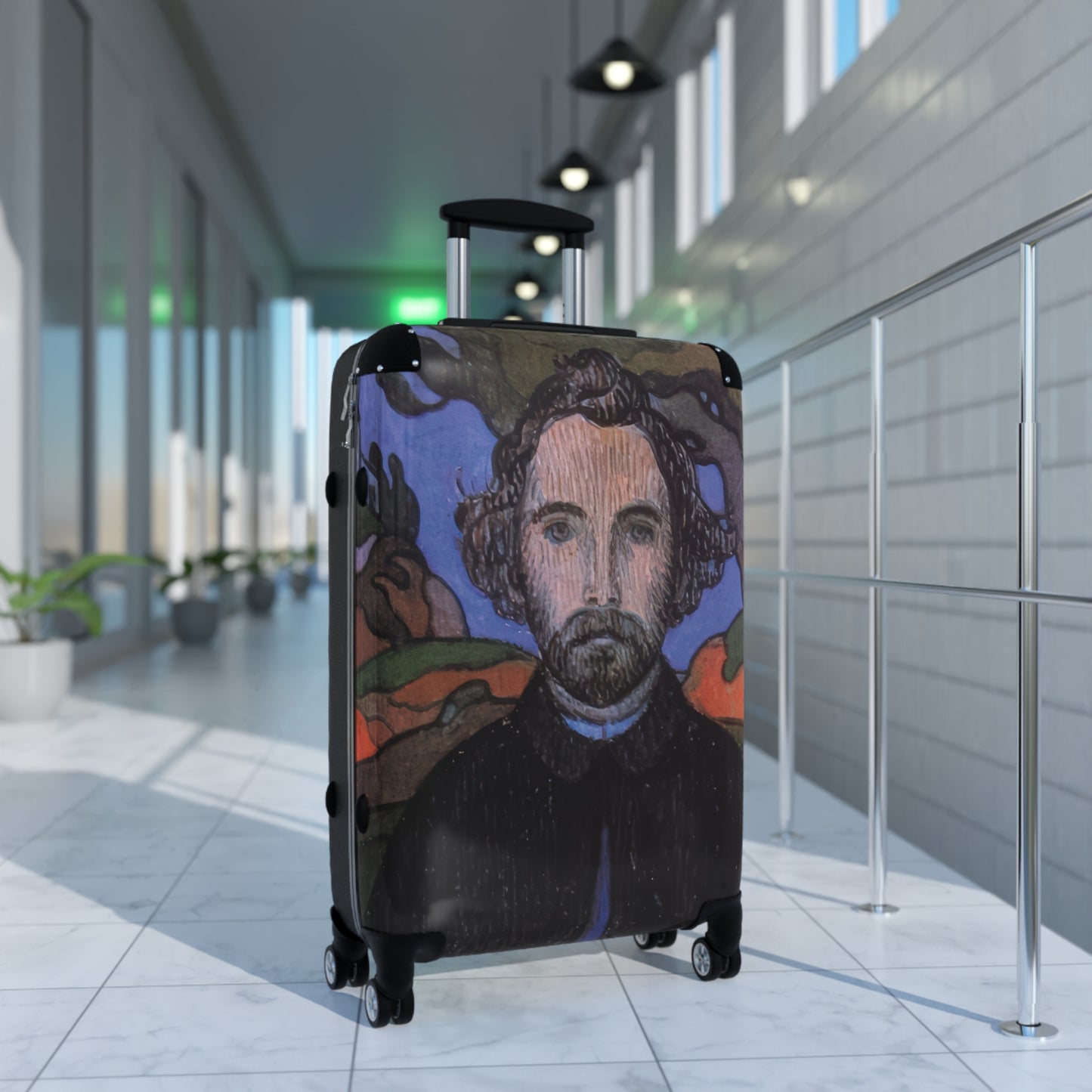 Filiger, Charles - Portrait of Emile Bernard (1893) - Suitcase