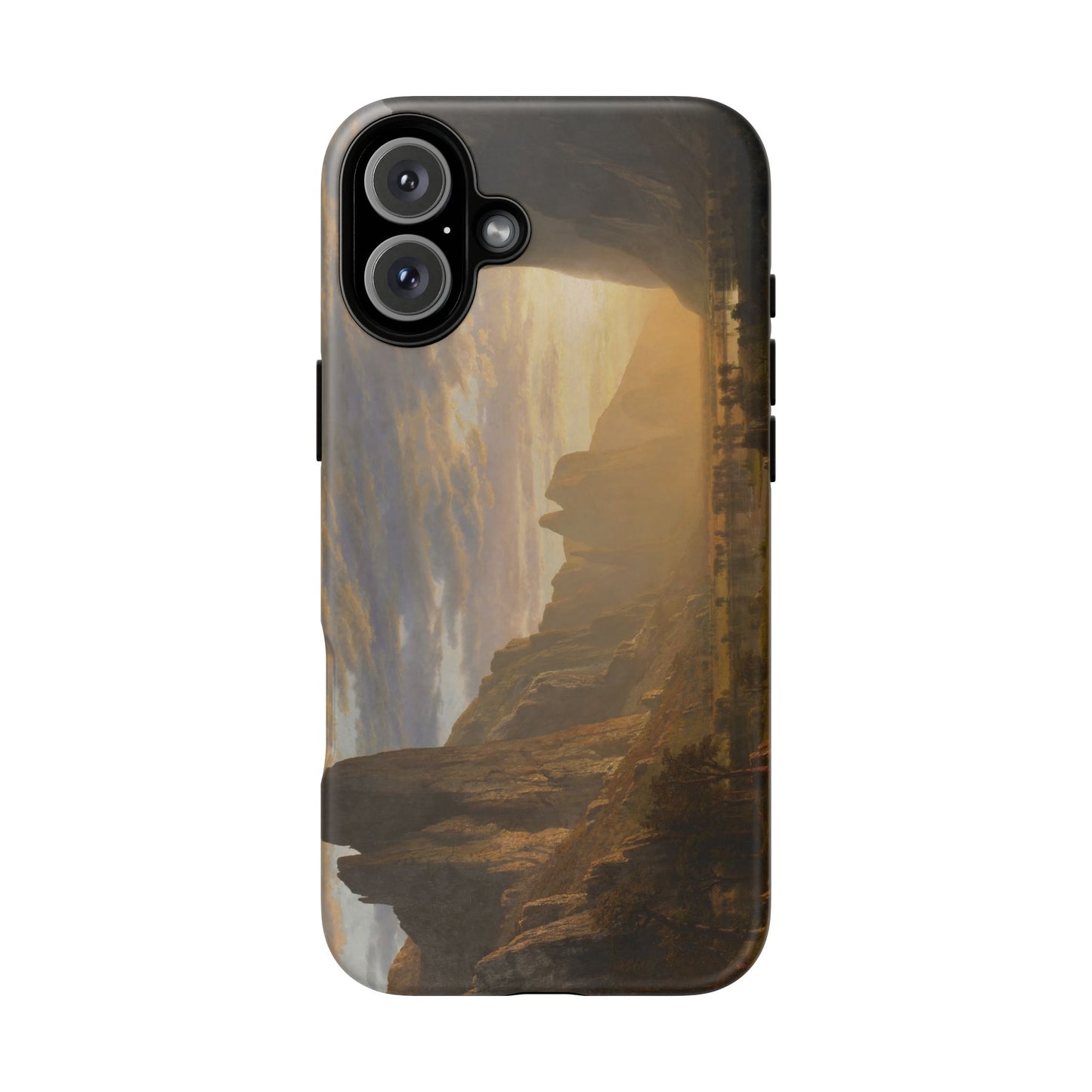Bierstadt, Albert - Looking Down Yosemite Valley (1865) - Tough Phone Cases