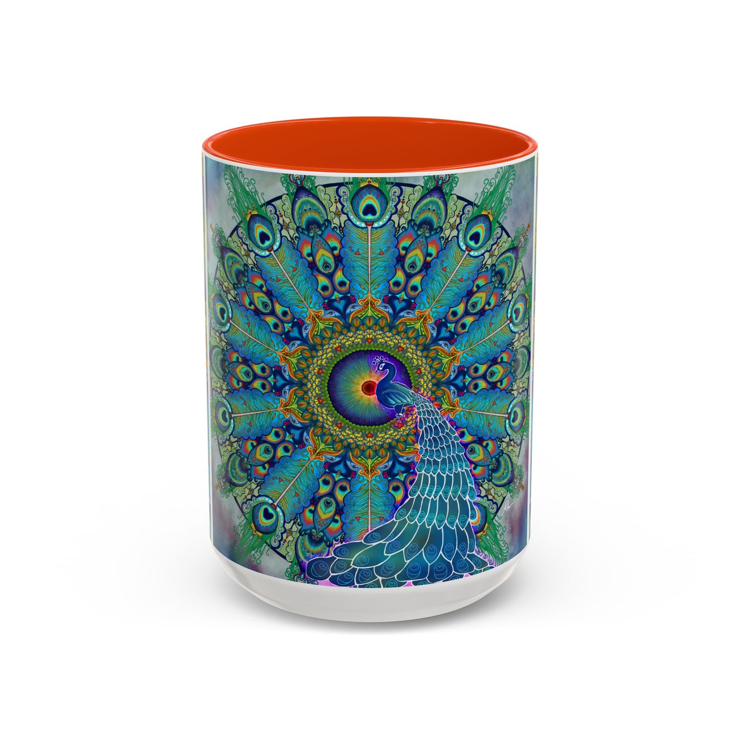 Pacio, Adam - Melek Taus Mandala - Colorful Accent Mugs