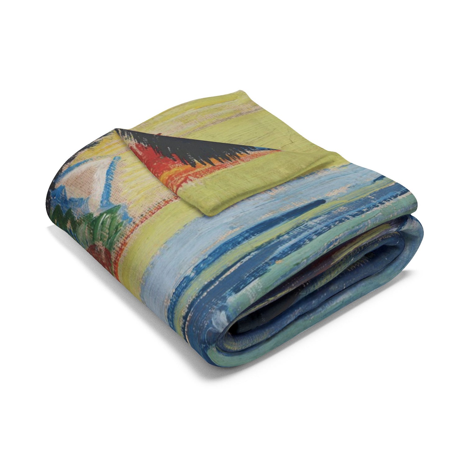 Van Gogh, Vincent - Self Portrait with Bandaged Ear (1889) - Arctic Fleece Blanket