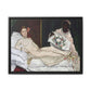 Manet, Édouard - Olympia (1870) - Matte Canvas, Framed