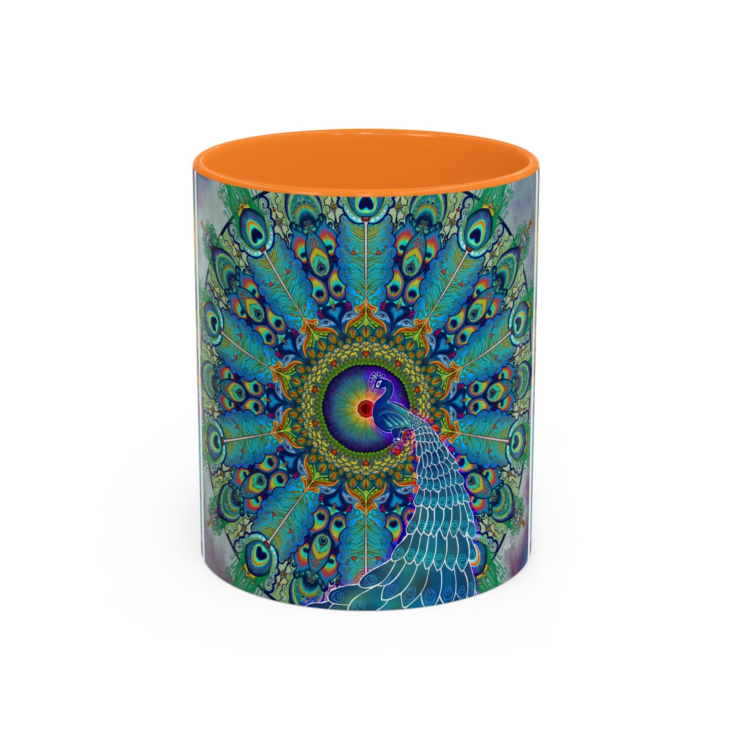 Pacio, Adam - Melek Taus Mandala - Colorful Accent Mugs