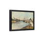 Morisot, Berthe - The Harbor at Lorient (1869) - Matte Canvas, Framed