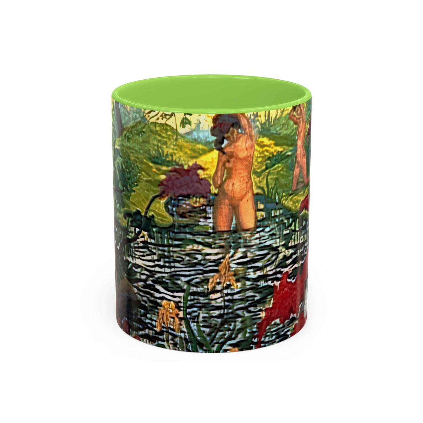 Ranson, Paul - The Lotus Bather (1906) - Colorful Accent Mugs