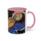 Filiger, Charles - The Recumbent Christ (1895) - Colorful Accent Mugs