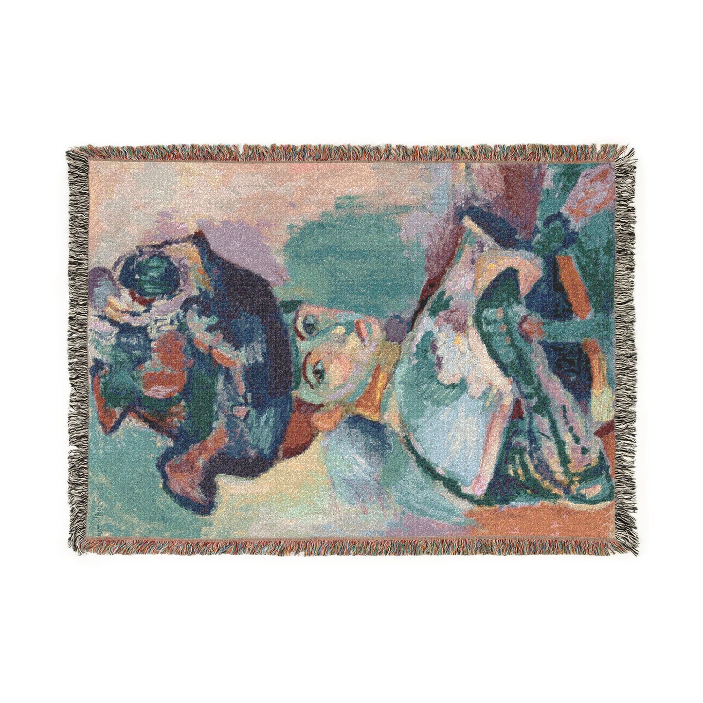 Matisse, Henri - Woman with a Hat (1905) - Woven Blanket