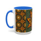 Pacio, Adam - Monarch Butterfly Mandala - Colorful Accent Mugs