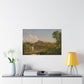 Church, Frederic Edwin - New England Scenery  (1851) - Satin Posters