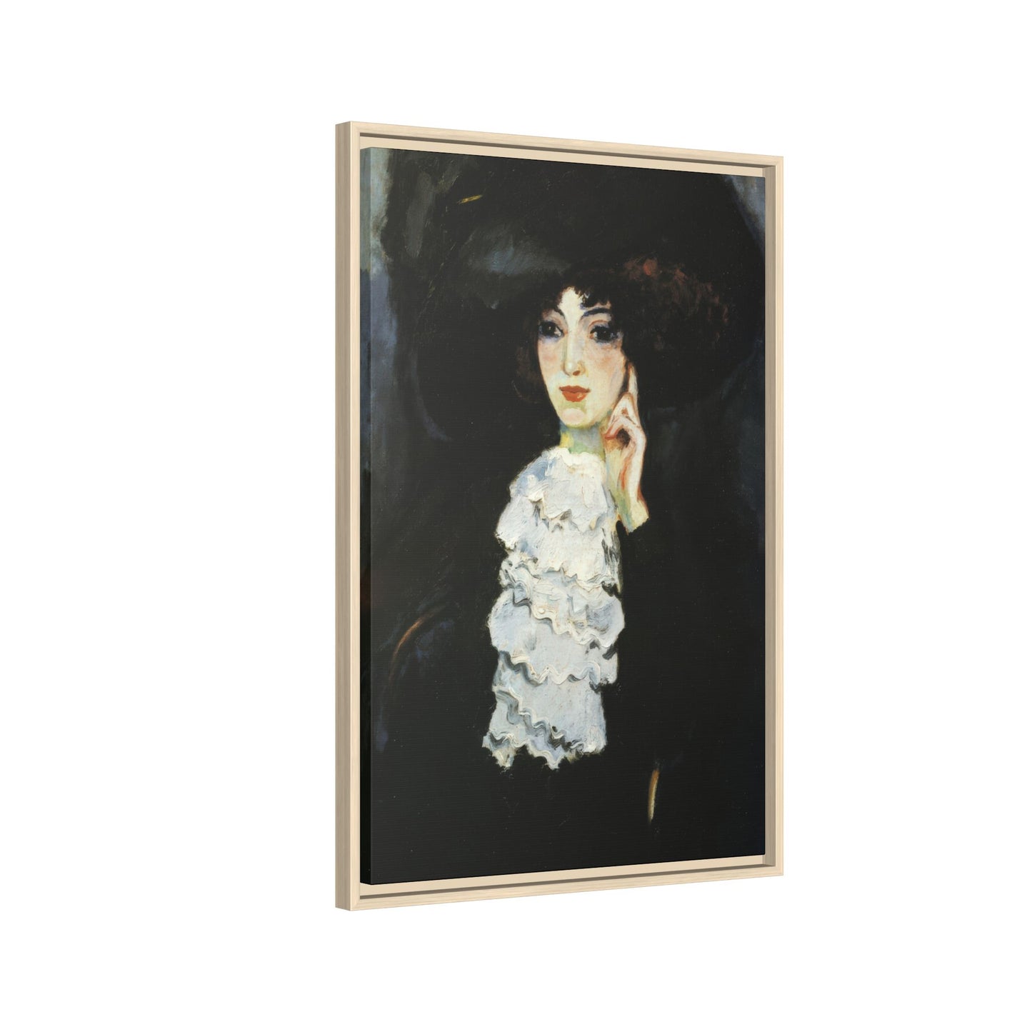 Van Dongen, Kees - Woman with Frill (1905) - Matte Canvas, Framed