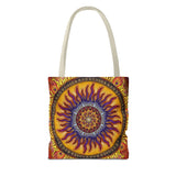 Solar Disc Mandala - Tote Bag