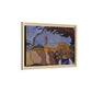 Filiger, Charles - Virgin and Two Angels (1895) - Matte Canvas, Framed