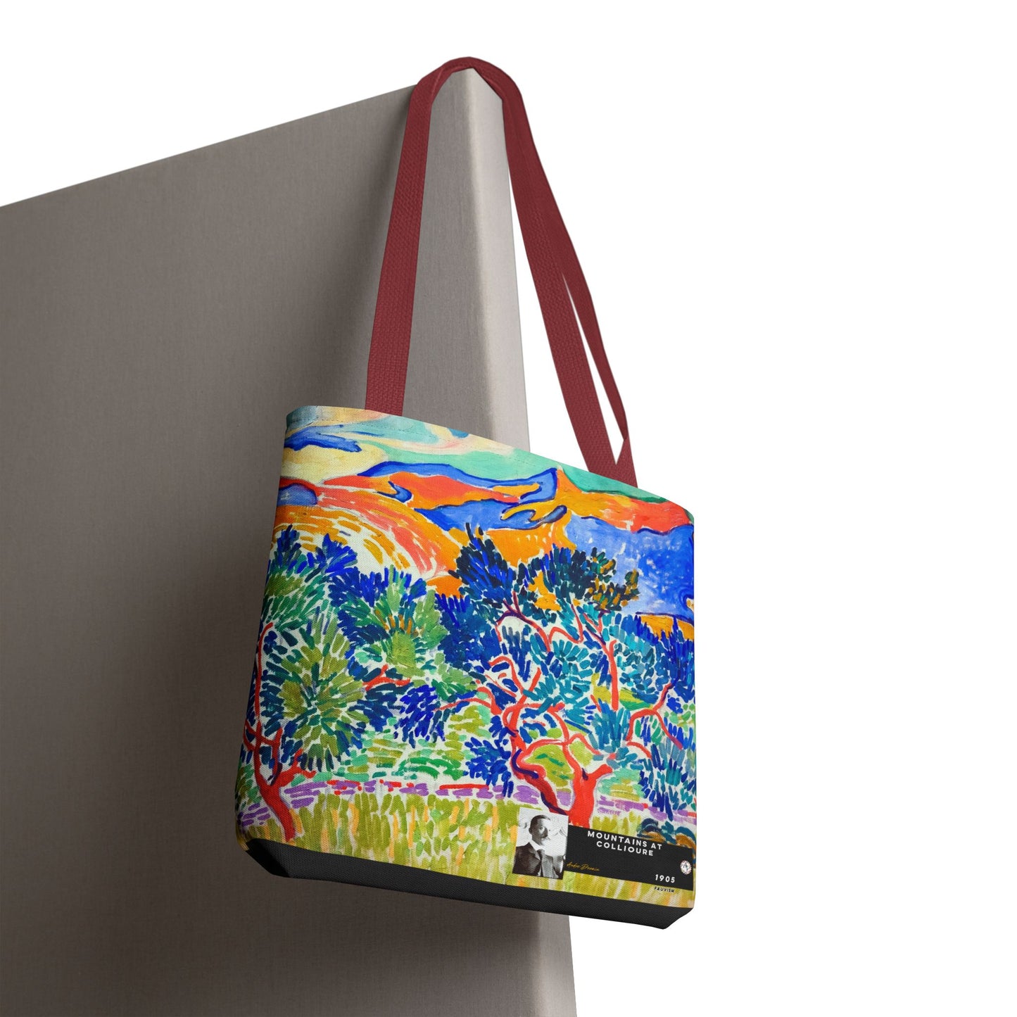 Derain, André - Mountains at Collioure (1905) - Tote Bag