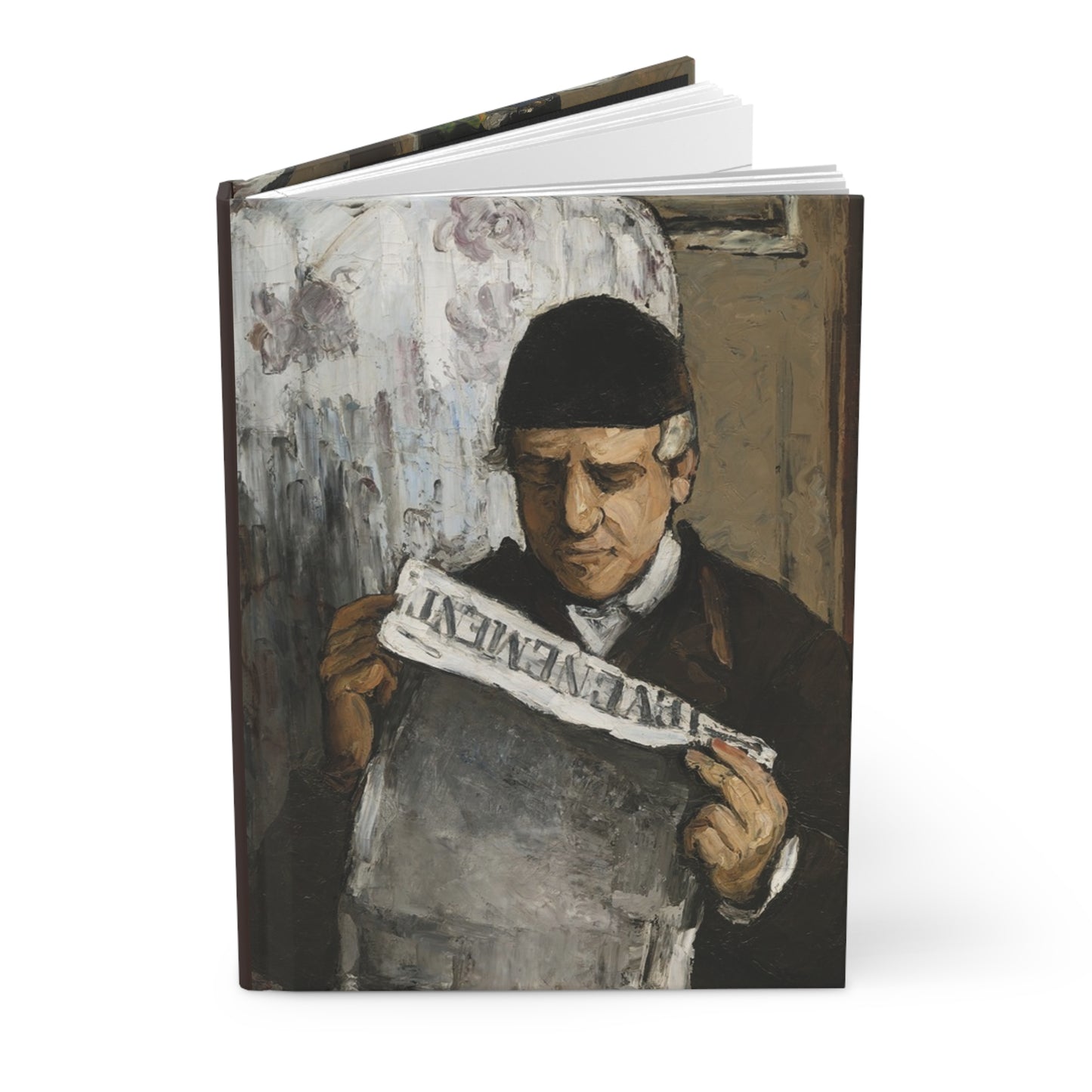 Cézanne, Paul - The Artist’s Father (1866) - Hardcover Journal Matte