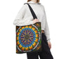 Pacio, Adam - Emerald Arrows Mandala - Tote Bag