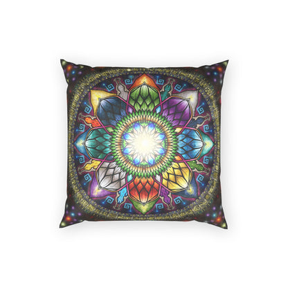 Pacio, Adam - Mystic Jewel Mandala - Poly Velvet Pillow
