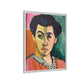 Matisse, Henri - The Green Stripe (1905) - Matte Canvas, Framed