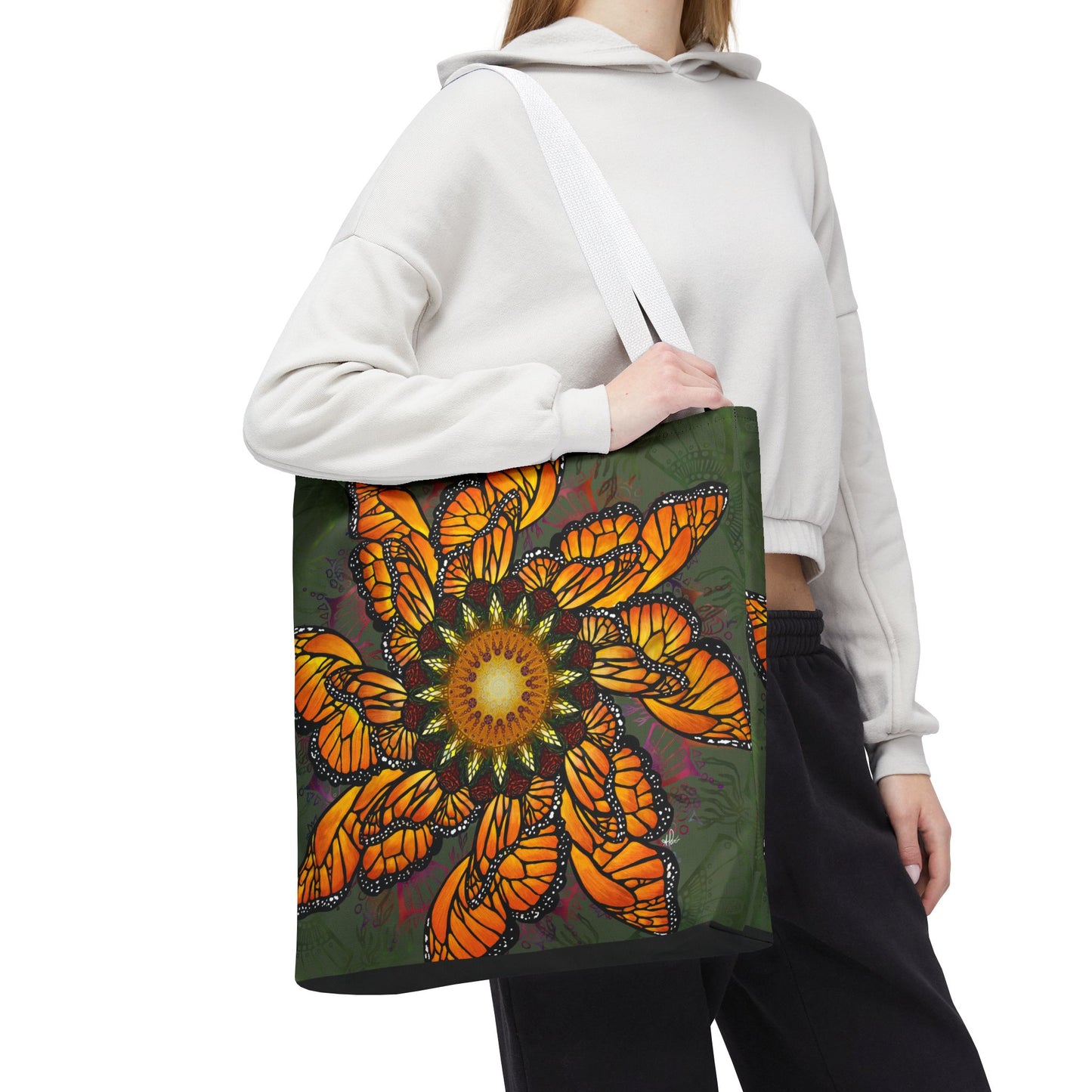 Pacio, Adam - Monarch Butterfly Mandala - Tote Bag