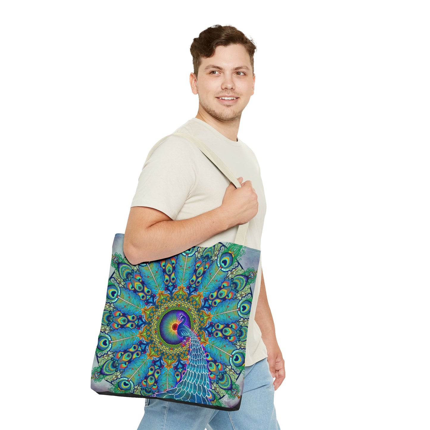 Pacio, Adam - Melek Taus Mandala - Tote Bag