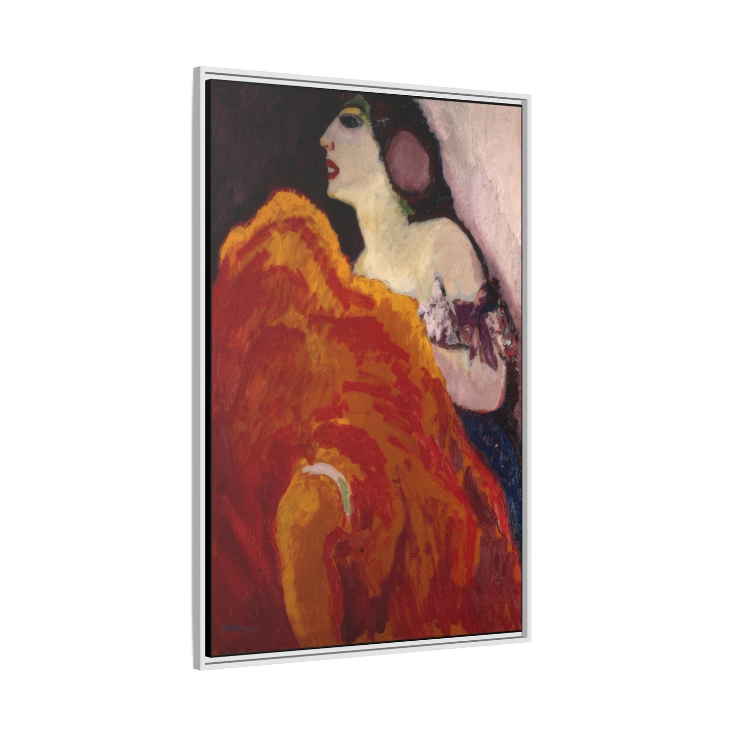 Van Dongen, Kees - The Red Dancer (1907) - Matte Canvas, Framed