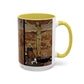 Gauguin, Paul - The Yellow Christ (1889) - Colorful Accent Mugs