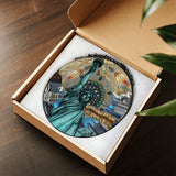 Liberty Mandala - Stained Glass Suncatcher