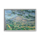 Cézanne, Paul - Mont Sainte-Victoire with Large Pine (1887) - Matte Canvas, Framed