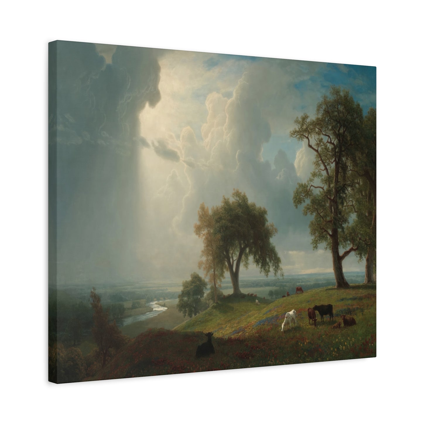 Bierstadt, Albert - California Spring (1875) - Canvas Block, unframed