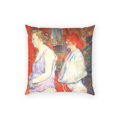 Toulouse-Lautrec, Henri - The Medical Inspection (1894) - Poly Velvet Pillow