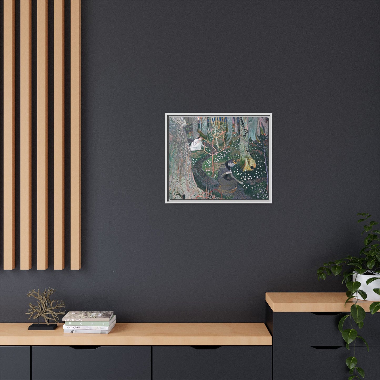 Denis, Maurice - April (1892) - Matte Canvas, Framed