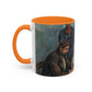 Cézanne, Paul - The Card Players (1892) - Colorful Accent Mugs