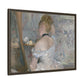 Morisot, Berthe - Woman at Her Toilette (1880) - Matte Canvas, Framed