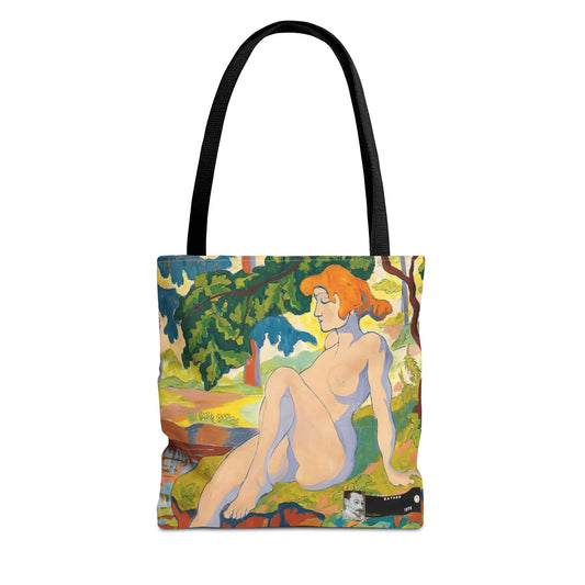 Toulouse-Lautrec, Henri - At the Moulin Rouge (1892) - Tote Bag
