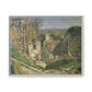 Cézanne, Paul - The House of the Hanged Man, Auvers-sur-Oise (1874) - Matte Canvas, Framed