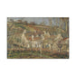 Pissarro, Camille - Red Roofs, Corner of a Village in Winter (1877) - Canvas Block, unframed
