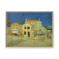 Van Gogh, Vincent - The Yellow House (1888) - Matte Canvas, Framed