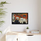 Gauguin, Paul - Vision of the Sermon (Jacob Wrestling with the Angel) (1888) - Matte Canvas, Framed