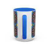 Emerald Arrows Mandala - Colorful Accent Mugs