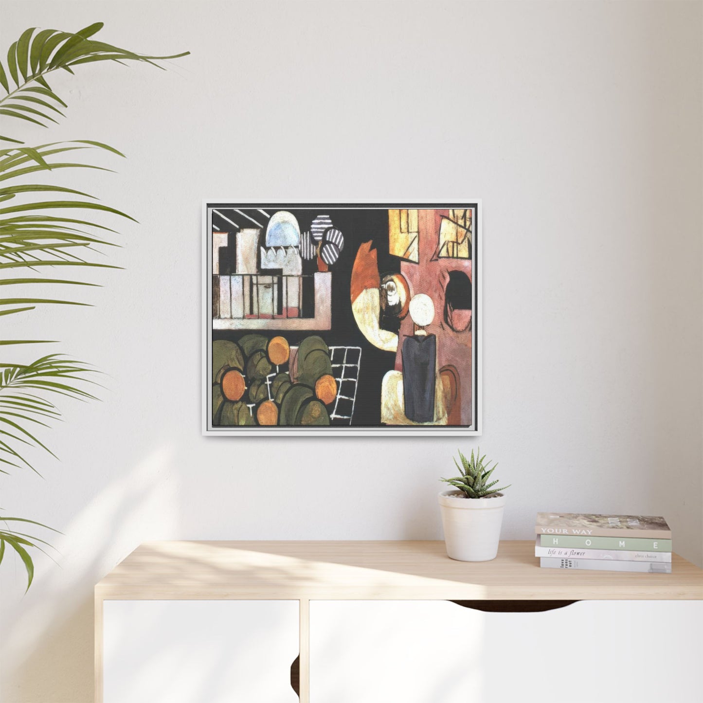 Matisse, Henri - The Moroccans (1916) - Matte Canvas, Framed