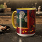 Matisse, Henri - The Dessert Harmony in Red (1908) - Colorful Accent Mugs