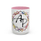 AdamPacio.com - White Logo - Colorful Accent Mugs