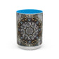 Pacio, Adam - Memento Mori Mandala - Colorful Accent Mugs