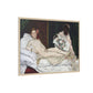 Manet, Édouard - Olympia (1870) - Matte Canvas, Framed