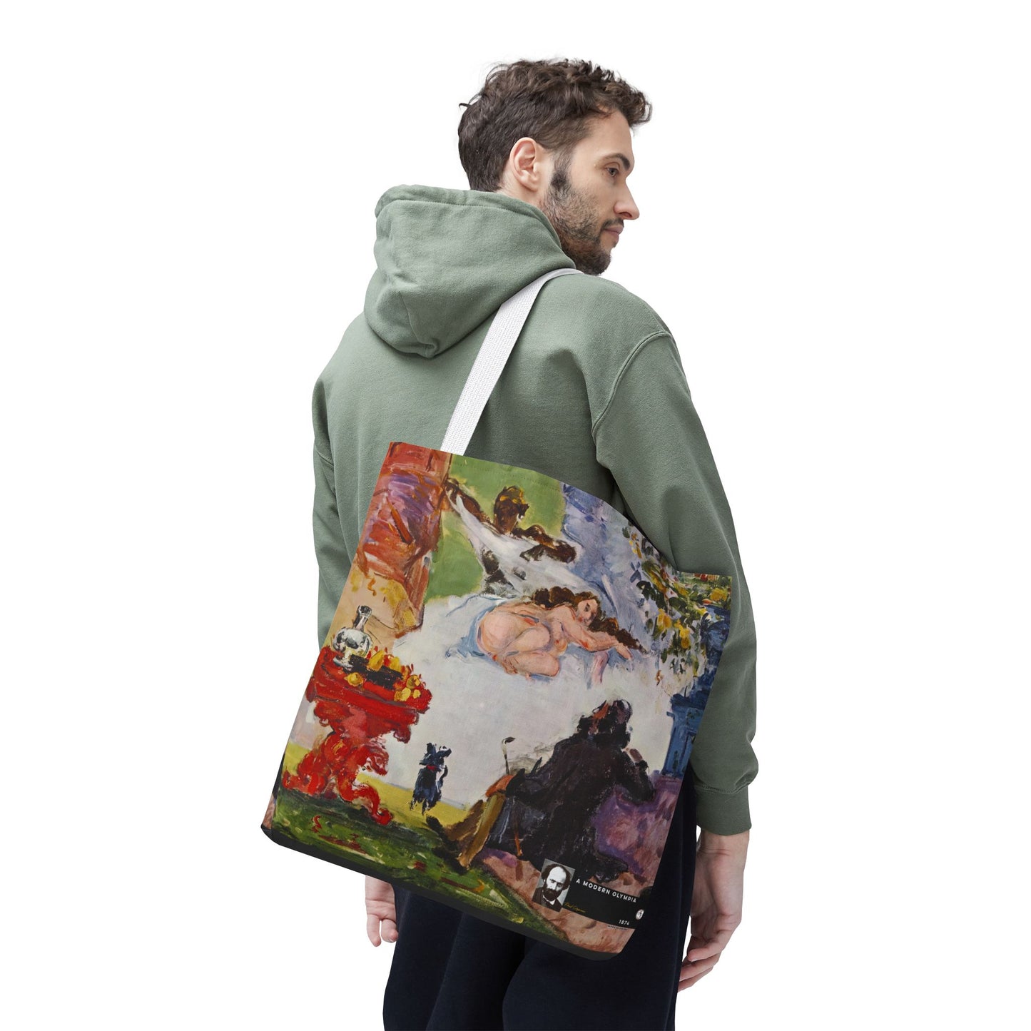 Cézanne, Paul - A Modern Olympia (1874) - Tote Bag