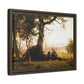 Bierstadt, Albert -  Guerrilla Warfare (1861) - Matte Canvas, Framed