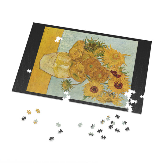 Van Gogh's "Sunflowers (Third Version)" - 1000pc Jigsaw Puzzle