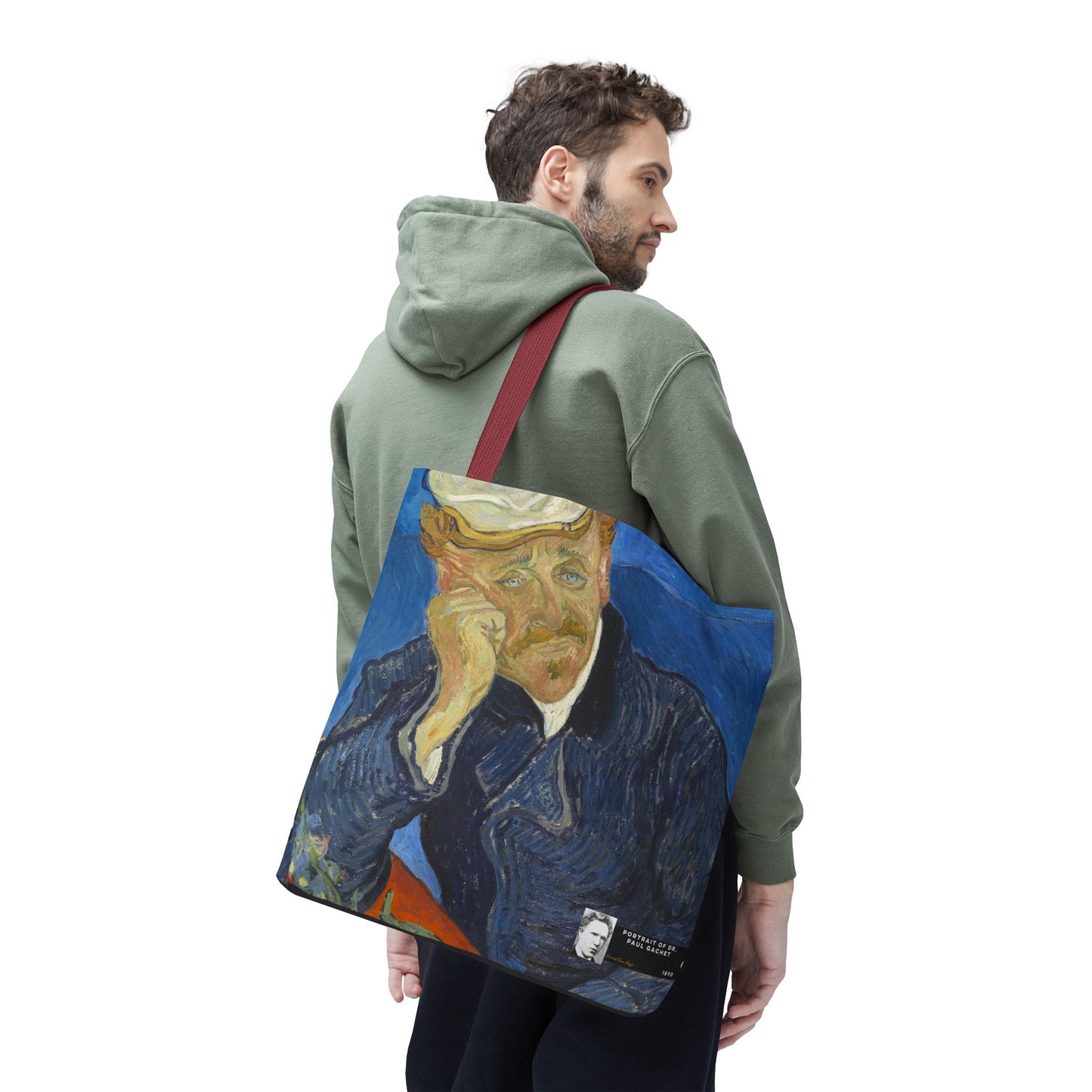Van Gogh, Vincent - Portrait of Dr. Paul Gachet (1890) - Tote Bag