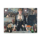 Manet, Édouard - A Bar at the Folies-Bergère (1880) - Canvas Block, unframed