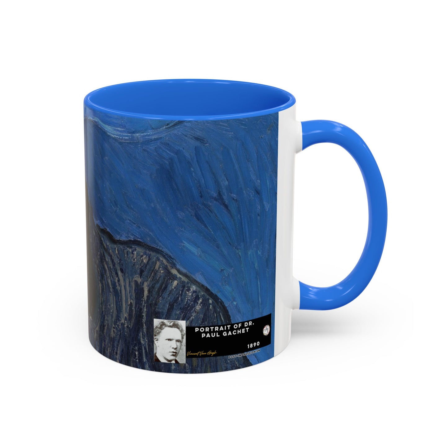 Van Gogh, Vincent - Portrait of Dr. Paul Gachet (1890) - Colorful Accent Mugs