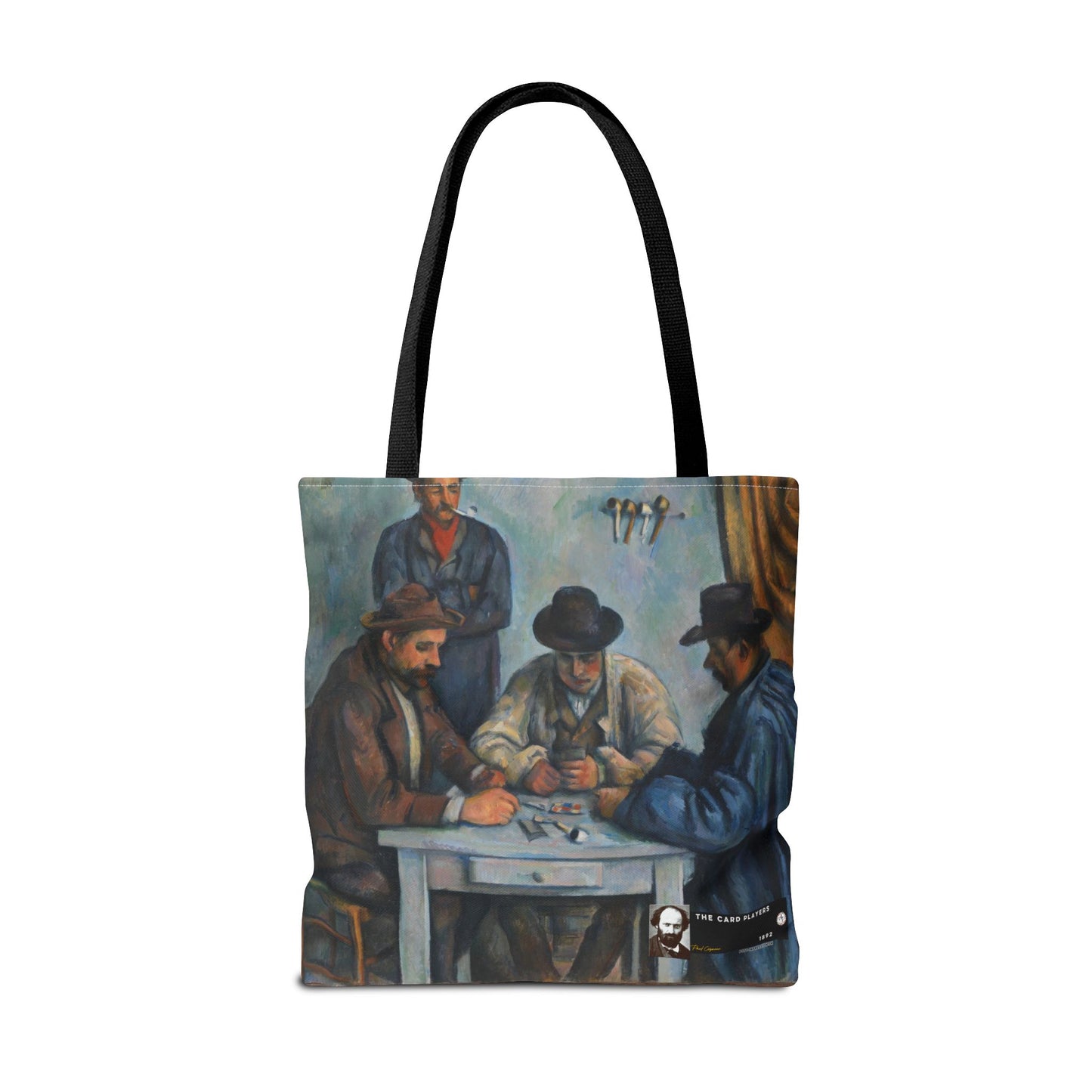 Cézanne, Paul - The Card Players (1892) - Tote Bag