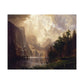 Bierstadt, Albert - Among the Sierra Nevada, California (1868) - Satin Posters